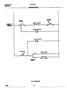 06 - Wiring Diagram parts for Frigidaire Range MEF303PCDF from AppliancePartsPros.com