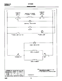 06 - Wiring Diagram parts for Frigidaire Range MEF322BBDB from AppliancePartsPros.com
