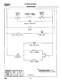 07 - Wiring Diagram parts for Frigidaire Range MEF322SBDB from AppliancePartsPros.com