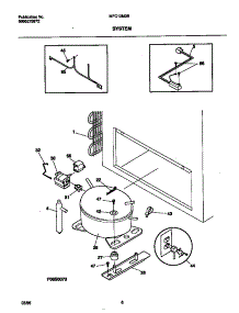 04 - System parts for Frigidaire Freezer MFC13M3BW2 from AppliancePartsPros.com