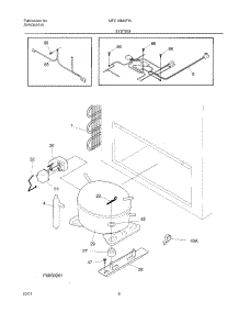07 - System parts for Frigidaire Freezer MFC15M4FW3 from AppliancePartsPros.com