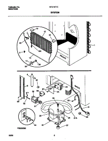 04 - System parts for Frigidaire Freezer MFU14F1EW0 from AppliancePartsPros.com