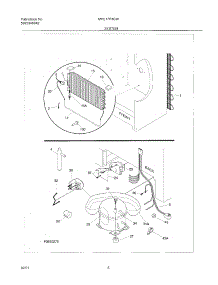 07 - System parts for Frigidaire Freezer MFU17F3GW8 from AppliancePartsPros.com
