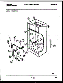 04 - Interior Parts parts for Frigidaire Freezer MFU20F3BW0 from AppliancePartsPros.com
