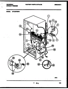 05 - System And Electrical Parts parts for Frigidaire Freezer MFU20F3BW0 from AppliancePartsPros.com