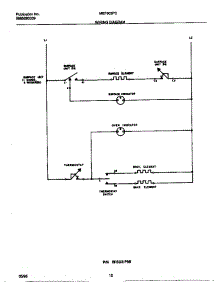 06 - Wiring Diagram parts for Frigidaire Range MEF303PCWE from AppliancePartsPros.com