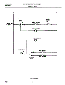 08 - Wiring Diagram parts for Frigidaire Range MEF301PBWE from AppliancePartsPros.com