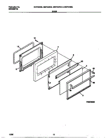 06 - Wiring Diagram parts for Frigidaire Range MEF322SEDB from AppliancePartsPros.com