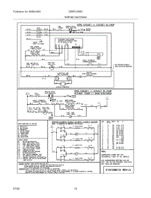 10 - Wiring Diagram parts for Frigidaire Range CMEF212ES3 from AppliancePartsPros.com