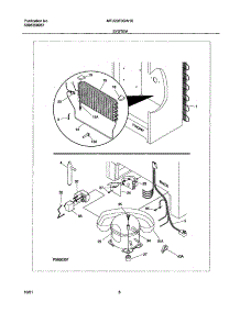 07 - System parts for Frigidaire Freezer MFU20F3GW10 from AppliancePartsPros.com