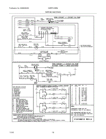 10 - Wiring Diagram parts for Frigidaire Range CMEF212EB6 from AppliancePartsPros.com