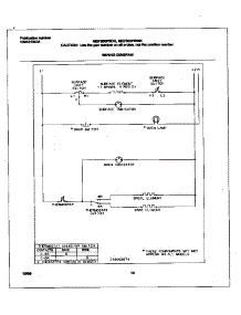 06 - Wiring Diagram parts for Frigidaire Range MEF300PBDK from AppliancePartsPros.com