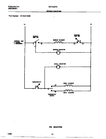 06 - Wiring Diagram parts for Frigidaire Range MEF302PBWH from AppliancePartsPros.com