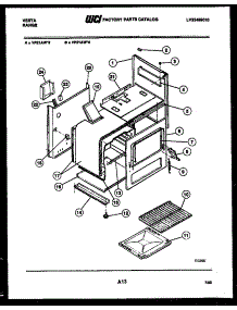 04 - Body Parts parts for Frigidaire Range VP21AW4 from AppliancePartsPros.com