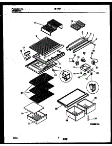 04 - Shelves And Supports parts for Frigidaire Refrigerator 95-1787-66-03 from AppliancePartsPros.com