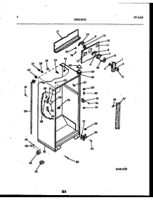 03 - Cabinet Parts parts for Frigidaire Refrigerator 95-1971-66-00 from AppliancePartsPros.com