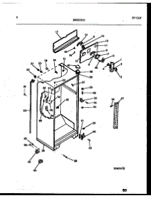 04 - Cabinet Parts parts for Frigidaire Refrigerator 95-1971-66-00 from AppliancePartsPros.com