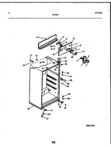 04 - Cabinet Parts parts for Frigidaire Refrigerator 95-1437-23-04 from AppliancePartsPros.com