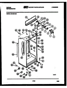 03 - Cabinet Parts parts for Frigidaire Refrigerator 95-1997-66-03 from AppliancePartsPros.com