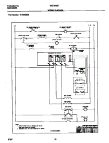 06 - Wiring Diagram parts for Frigidaire Range MEF356BFWB from AppliancePartsPros.com