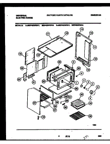 06 - Body Parts parts for Frigidaire Range MEF402WBW1 from AppliancePartsPros.com