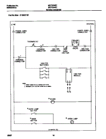 08 - Wiring Diagram parts for Frigidaire Range MGF324BEWC from AppliancePartsPros.com