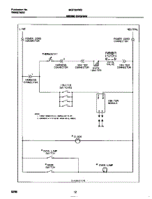 07 - Wiring Diagram parts for Frigidaire Range MGF324WBSE from AppliancePartsPros.com