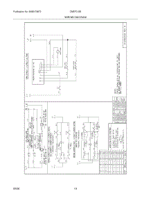 10 - Wiring Diagram parts for Frigidaire Range CMEF212EB2 from AppliancePartsPros.com