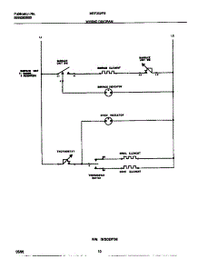 06 - Wiring Diagram parts for Frigidaire Range MEF302PBDG from AppliancePartsPros.com