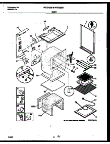 04 - Body Parts parts for Frigidaire Range MEF322BBDA from AppliancePartsPros.com