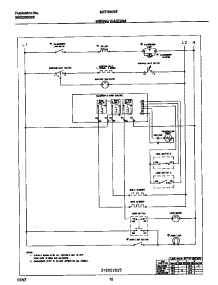 06 - Wiring Diagram parts for Frigidaire Range MEF350SFDA from AppliancePartsPros.com