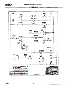 07 - Wiring Diagram parts for Frigidaire Range MEF352SEWB from AppliancePartsPros.com
