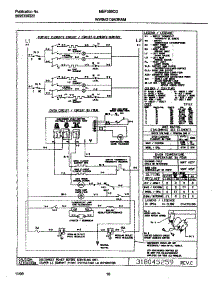 06 - Wiring Diagram parts for Frigidaire Range MEF355CGB5 from AppliancePartsPros.com