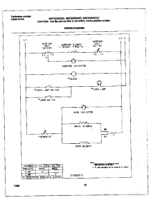 07 - Wiring Diagram parts for Frigidaire Range MEF322BGWC from AppliancePartsPros.com