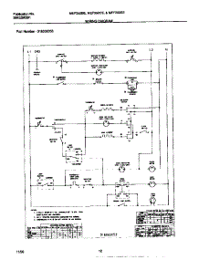 07 - Wiring Diagram parts for Frigidaire Range MEF352BEWD from AppliancePartsPros.com