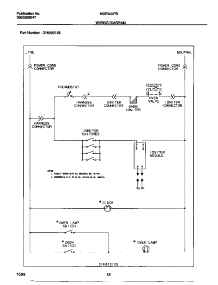 07 - Wiring Diagram parts for Frigidaire Range MGF300PBDE from AppliancePartsPros.com