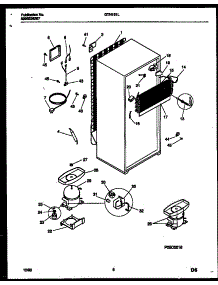 05 - System And Automatic Defrost Parts parts for Frigidaire Refrigerator GTN181WL1 from AppliancePartsPros.com