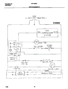 06 - Wiring Diagram parts for Frigidaire Refrigerator TRT18NRHW1 from AppliancePartsPros.com