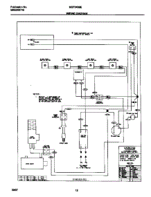 07 - Wiring Diagram parts for Frigidaire Range MGF345BEDC from AppliancePartsPros.com