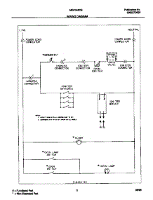 07 - Wiring Diagram parts for Frigidaire Range MGF345CBSC from AppliancePartsPros.com