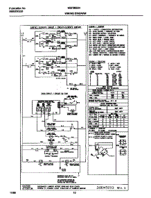 06 - Wiring Diagram parts for Frigidaire Range MEF365BHD5 from AppliancePartsPros.com