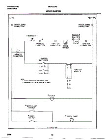 07 - Wiring Diagram parts for Frigidaire Range MGF300PBDD from AppliancePartsPros.com