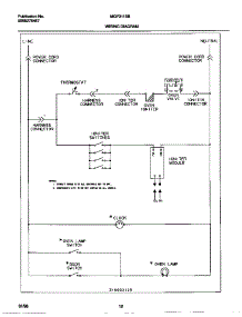 07 - Wiring Diagram parts for Frigidaire Range MGF311SBWC from AppliancePartsPros.com
