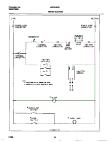 07 - Wiring Diagram parts for Frigidaire Range MGF345CBSD from AppliancePartsPros.com