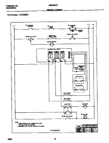 06 - Wiring Diagram parts for Frigidaire Range MEF352CFSA from AppliancePartsPros.com