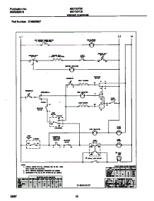 06 - Wiring Diagram parts for Frigidaire Range MEF357CESB from AppliancePartsPros.com
