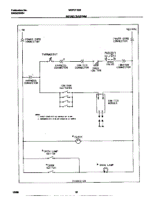 07 - Wiring Diagram parts for Frigidaire Range MGF311SBWD from AppliancePartsPros.com