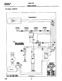 07 - Wiring Diagram parts for Frigidaire Range MGF311SBWF from AppliancePartsPros.com