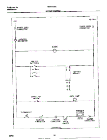 07 - Wiring Diagram parts for Frigidaire Range MGF313SCDC from AppliancePartsPros.com