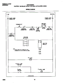 07 - Wiring Diagram parts for Frigidaire Range MGF334BGWE from AppliancePartsPros.com